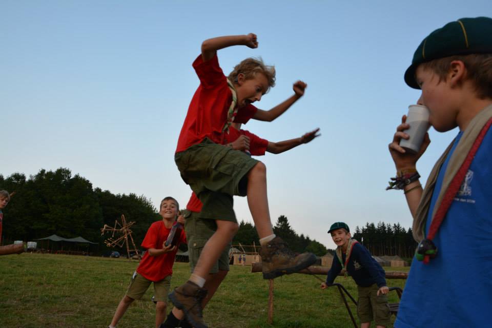 Sint-Martinus den XIIde - Welpen algemeen kamp Ligniäre '14